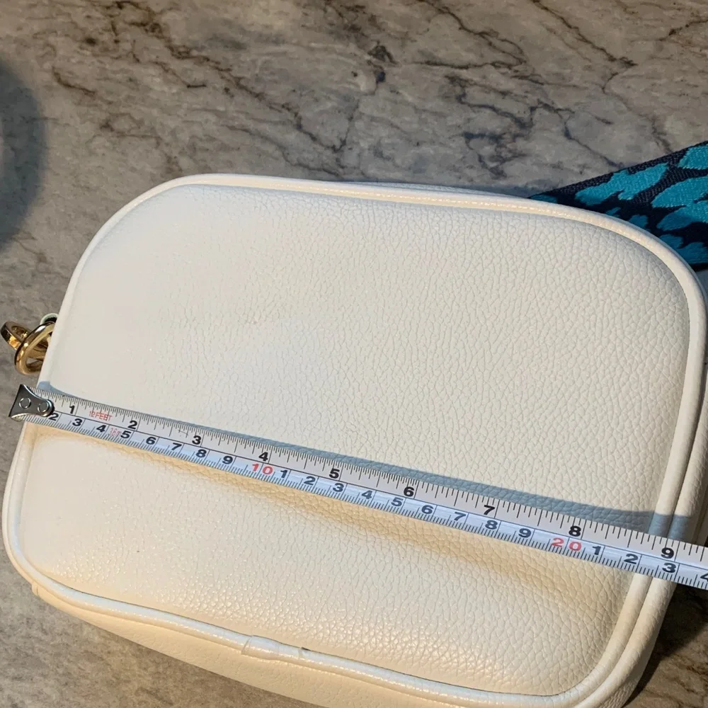 Ah Dorned Crossbody Bag with Blue Strap
